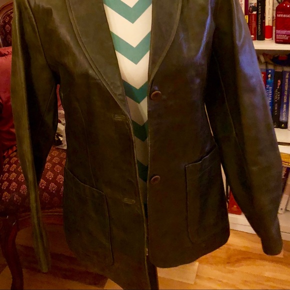 Great leather Blazer - Picture 4 of 7